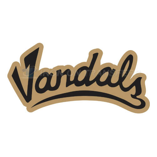 Idaho Vandals Logo T-shirts Iron On Transfers N4598 - Click Image to Close